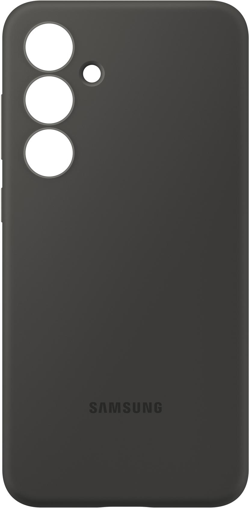 Samsung Silicone Case Samsung Galaxy S24 FE Zwart