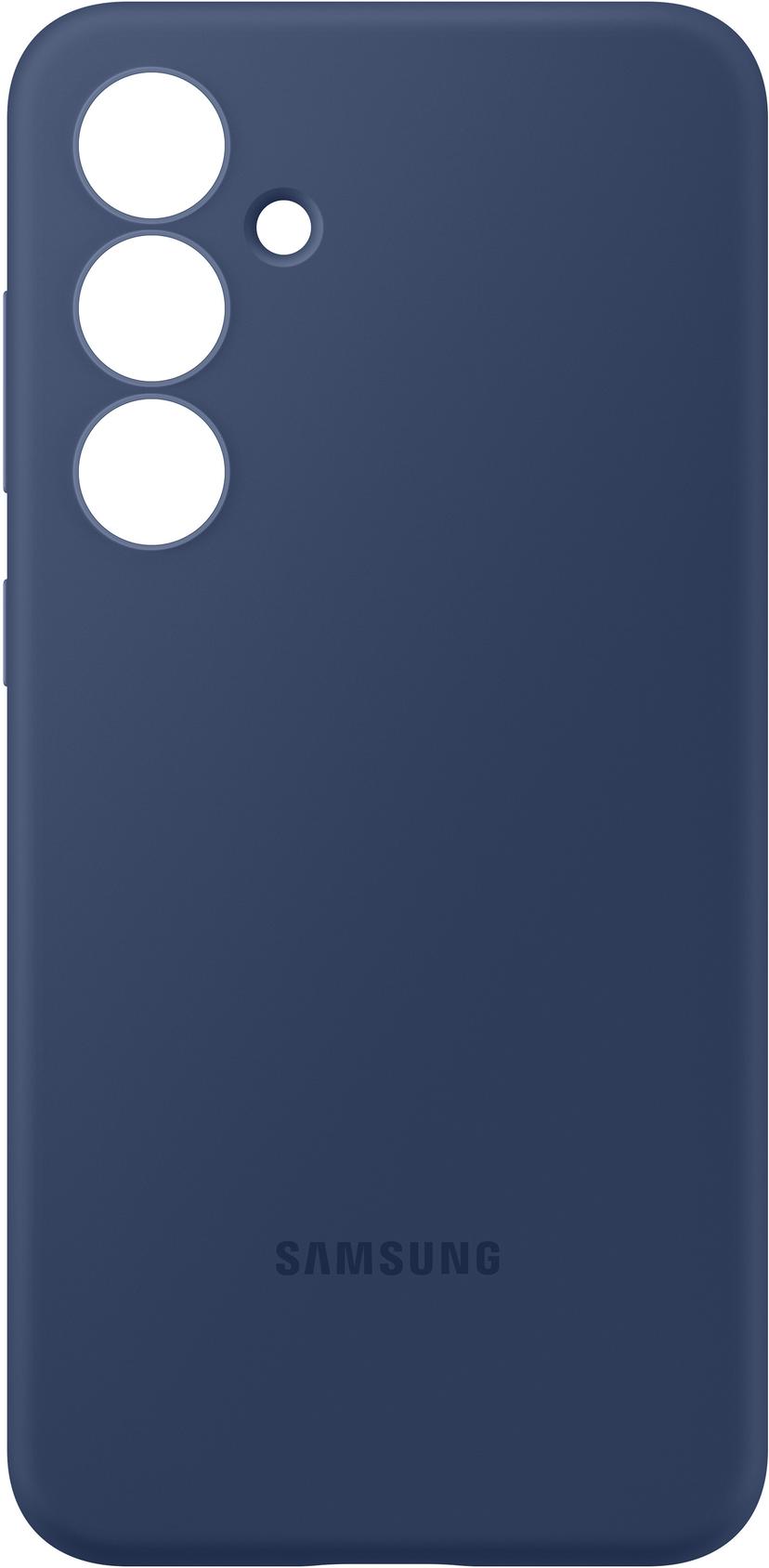 Samsung Silicone Case Samsung Galaxy S24 FE tummansininen