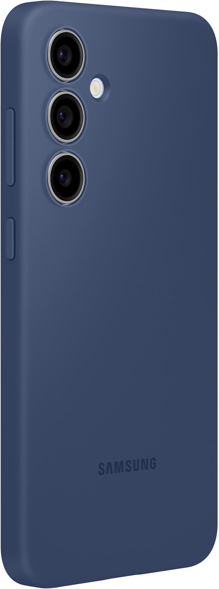 Samsung Silicone Case Samsung Galaxy S24 FE tummansininen