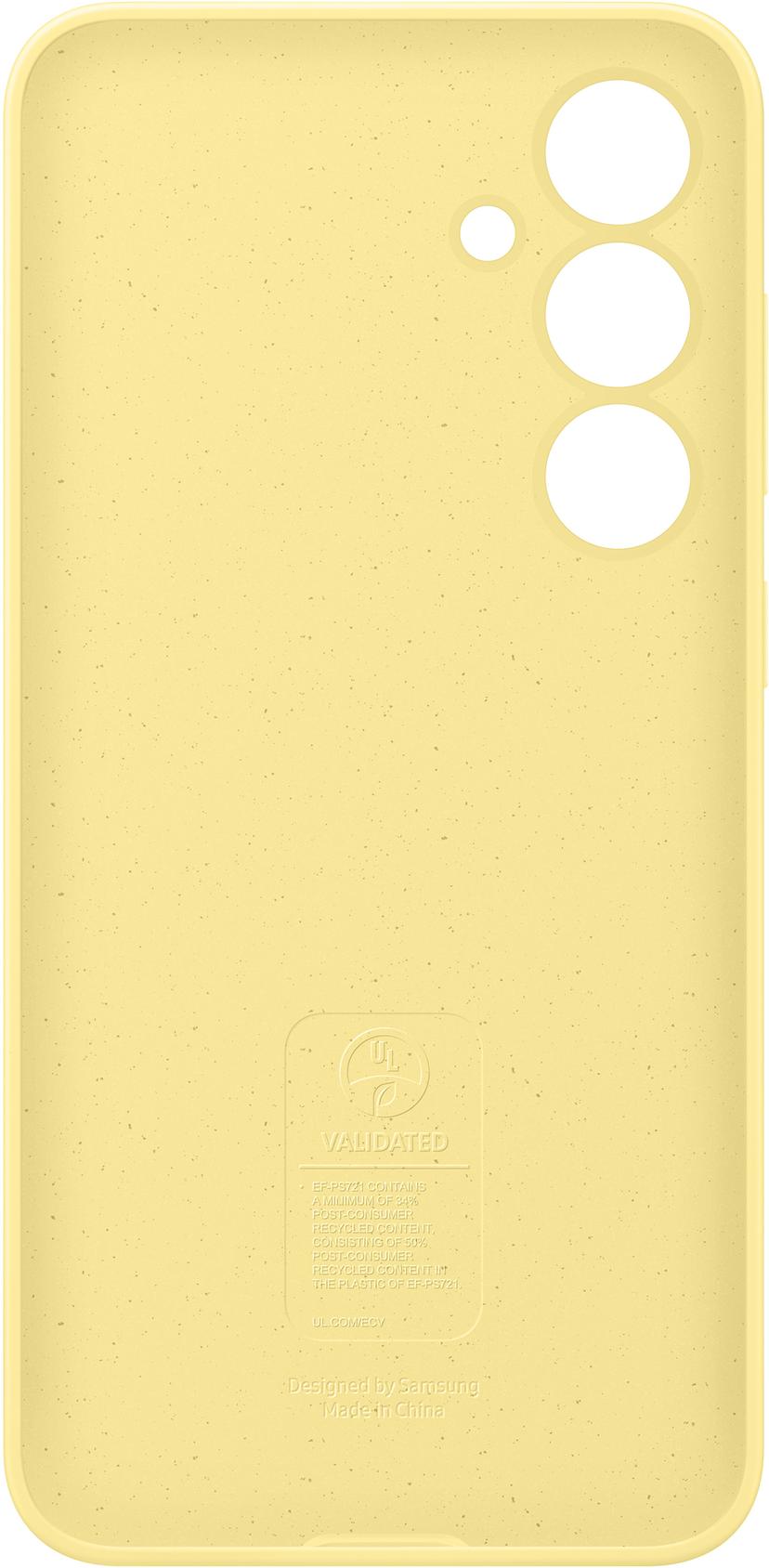 Samsung Silicone Case Samsung Galaxy S24 FE Gult