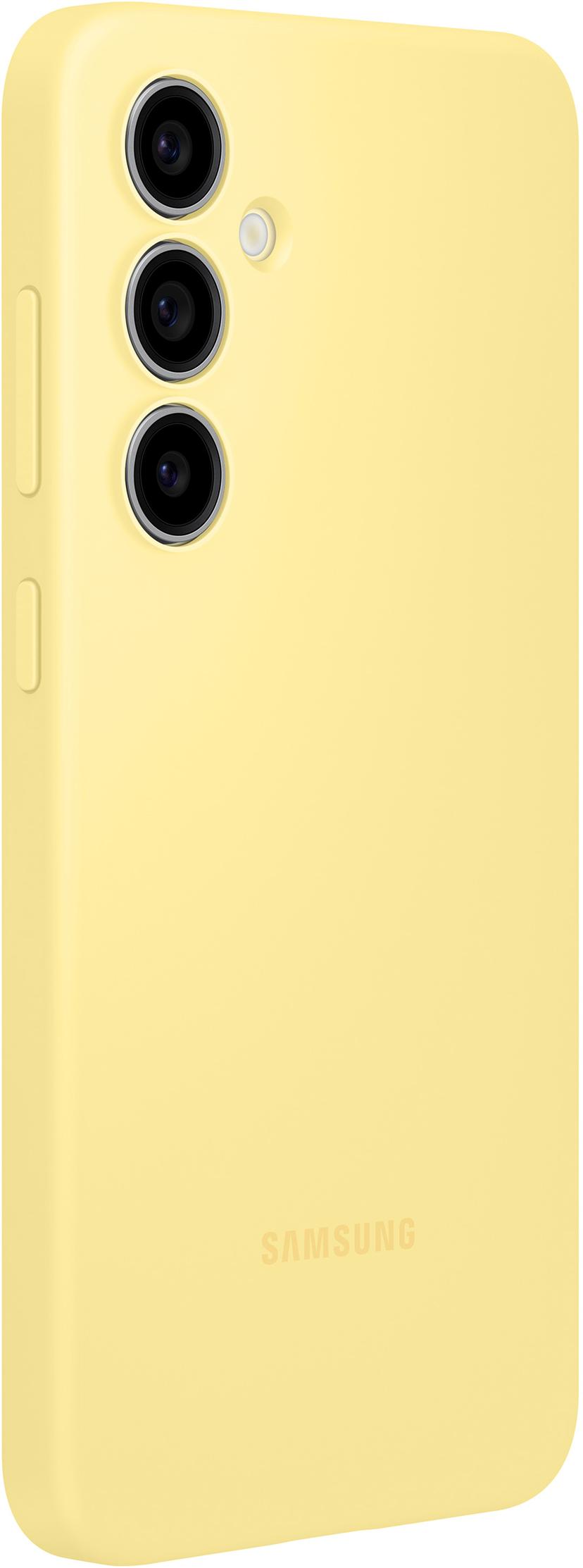 Samsung Silicone Case Samsung Galaxy S24 FE Gul
