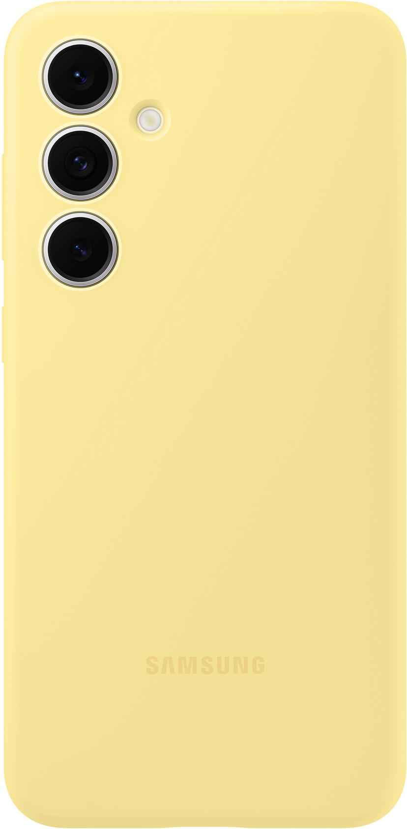 Samsung Silicone Case Samsung Galaxy S24 FE Keltainen