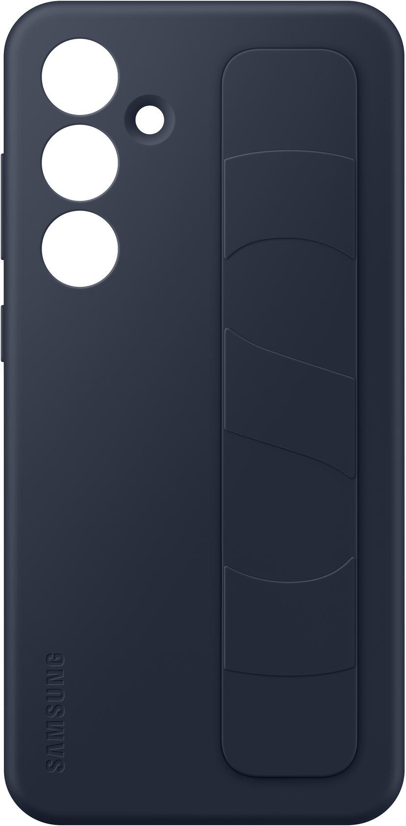 Samsung Standing Grip Case Samsung Galaxy S24 FE Mørkeblå