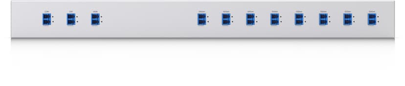 Ubiquiti 8-Kanavainen 1450-1590 nm CWDM Mux Demux Telineasennettava