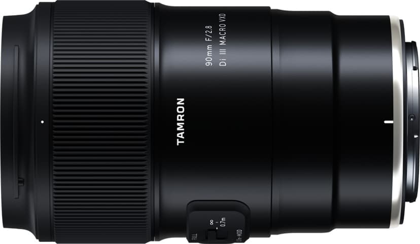 Tamron 90mm F/2.8 Di III MACRO VXD MILC Teleobjektiv Svart
