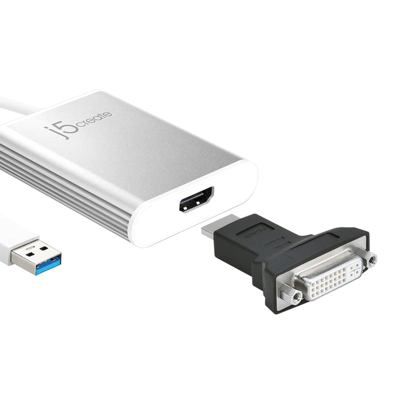 J5 Create JUA354 USB 3.0 to 4K HDMI Display Adapter JUA354 N Dustin.no