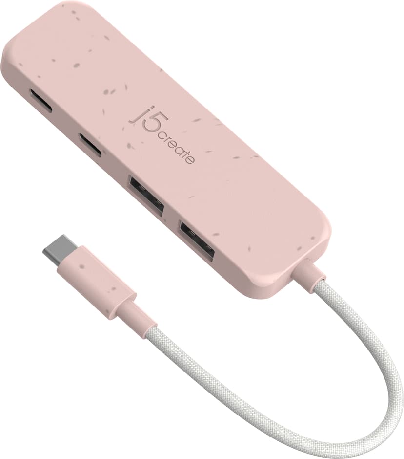 J5 Create Eco-Friendly USB-C to 4-Port Type-C/A Gen 2 Hub