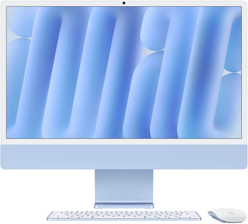 Apple iMac (2024) 24' Blå M4 24GB 512GB 23.5"