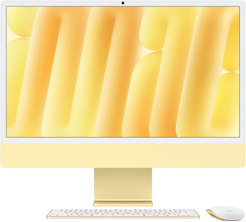 Apple iMac (2024) 24" Gul M4 16GB 512GB 23.5"
