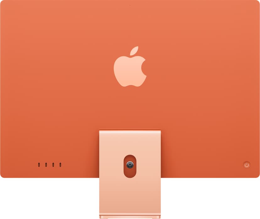 Apple iMac (2024) 24" Oranssi Apple M4 24GB 512GB 23.5"