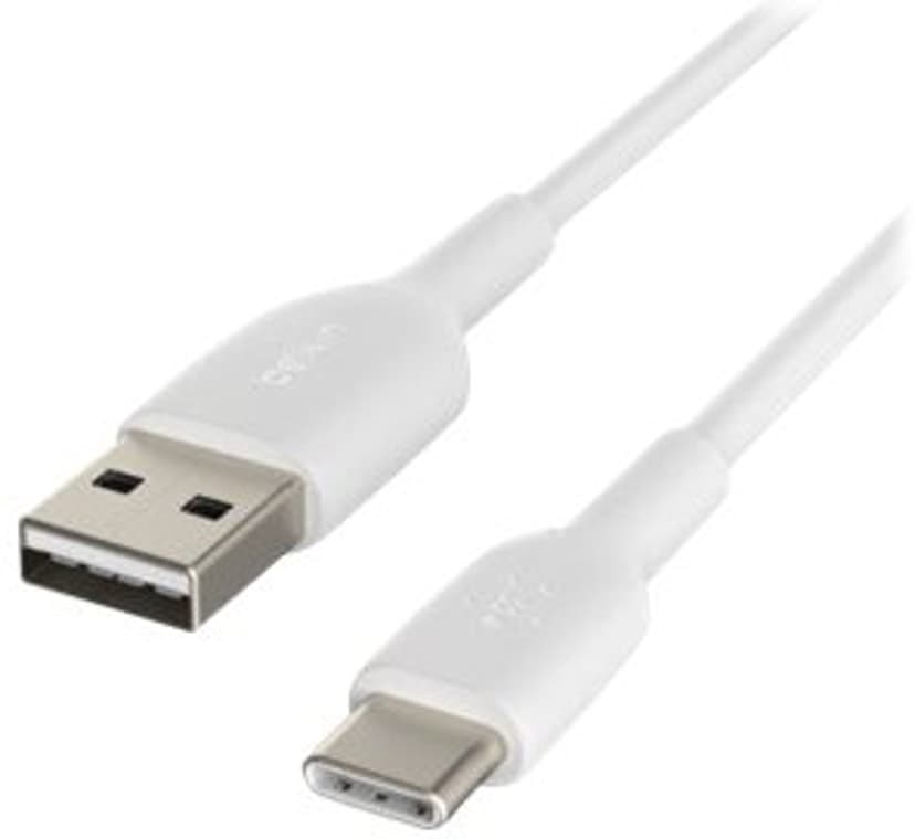 Belkin BoostCharge Cable 1m USB A USB C Valkoinen