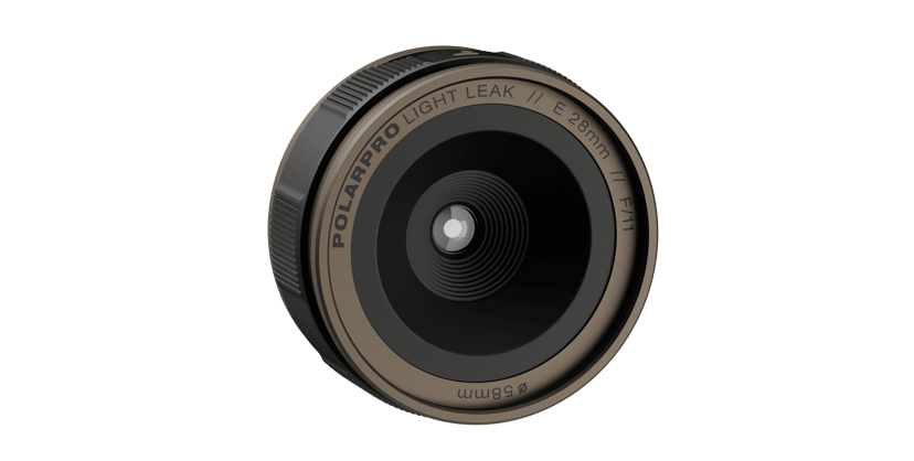 PolarPro LGHTLK-28-E kameraobjektiv MILC Vidvinkel Sort, Bronse
