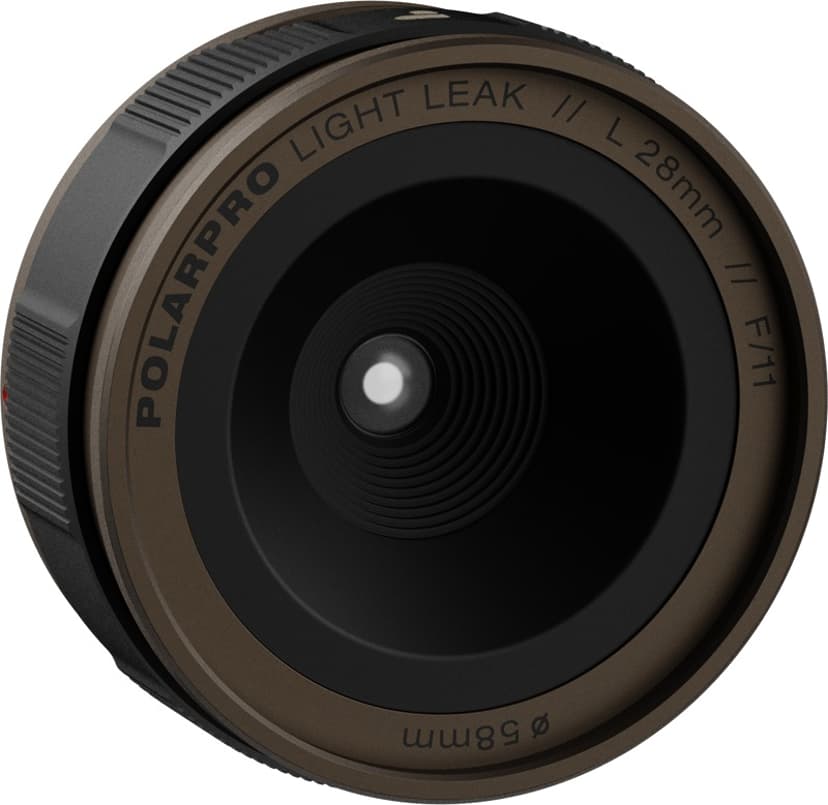 PolarPro LGHTLK-28-X kameraobjektiv MILC Vidvinkel Svart, brons Fujifilm X