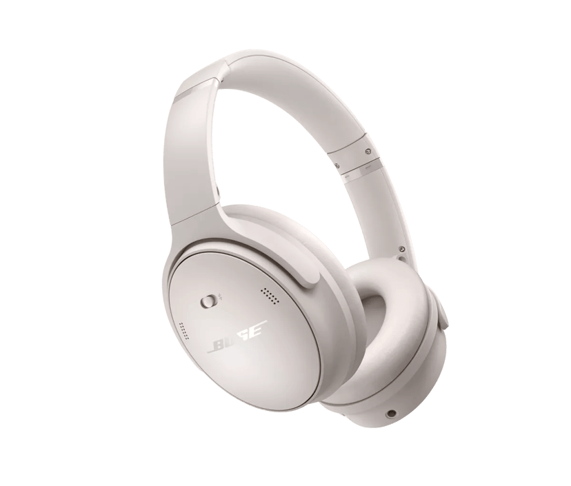 Bose QuietComfort Wireless Headphones Stereo Rökvit