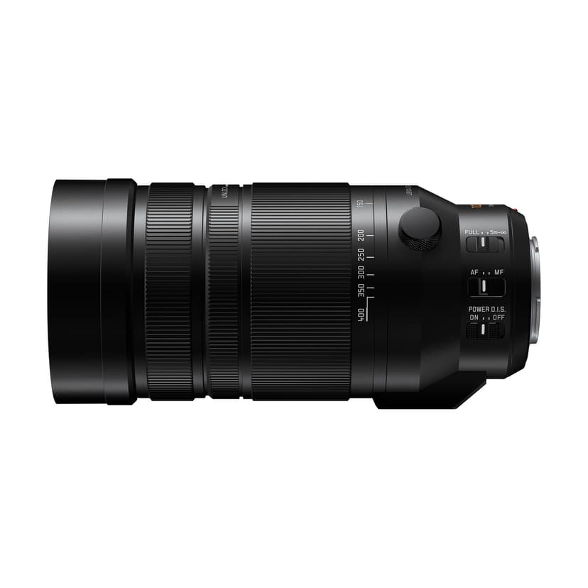 Panasonic Leica DG Vario-Elmar 100-400 mm / F4.0-6.3 II ASPH. / POWER O.I.S. MILC Ultra telefoto-zoom Sort