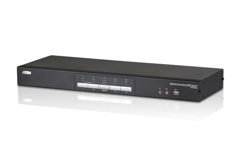 Aten USB DVI Dual View KVMP Switch CS1644A