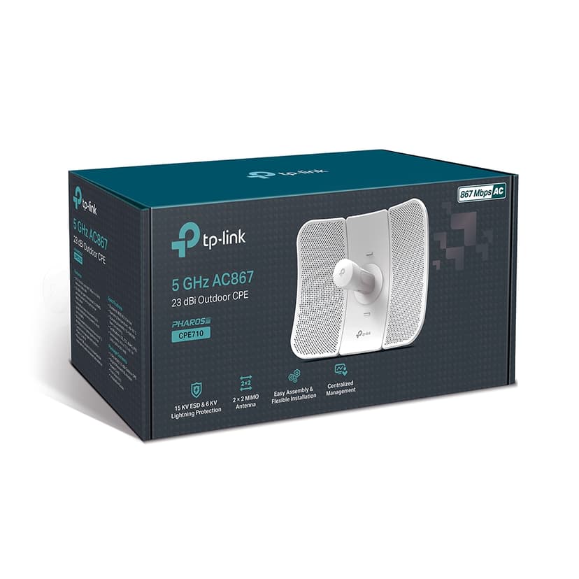 TP-Link CPE710 antenne Richtantenne PoE/LAN 23 dBi