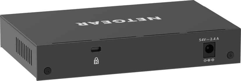 Netgear 8-Port Gigabit Ethernet High-Power PoE+ Plus Switch (GS308EPP) Managed L2/L3 Gigabit Ethernet (10/100/1000) Power over Ethernet (PoE) Black