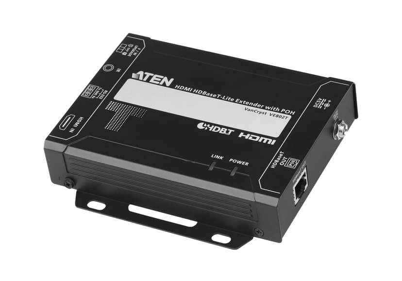 Aten VE802R-AT-G AV-forlenger AV-mottaker Sort