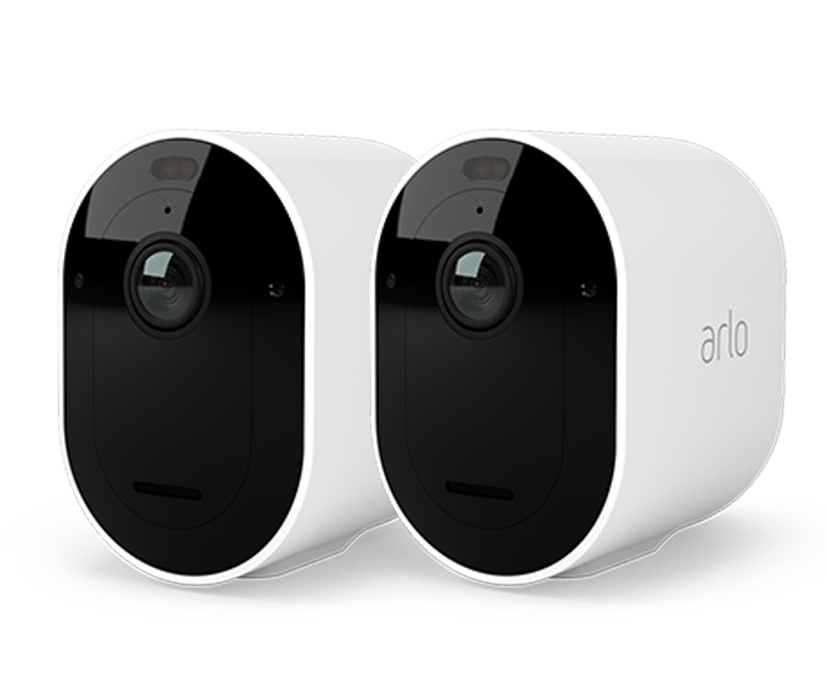 Arlo Pro 4 langaton turvakamera valkoinen 2 kappaleen pakkaus