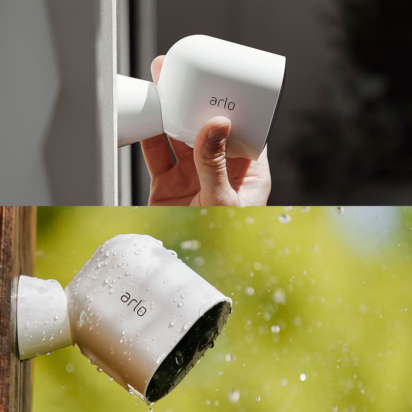 Arlo Pro 4 langaton turvakamera valkoinen 2 kappaleen pakkaus