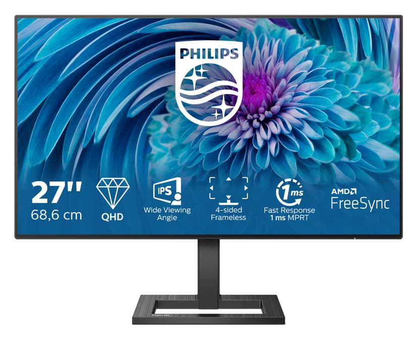 Philips E-Line 275E2FAE 27" 2560 x 1440pixels IPS 16:9 75Hz