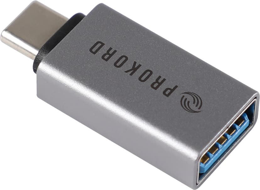 Prokord USB-C til USB-A-adapter USB A USB C Metallinen