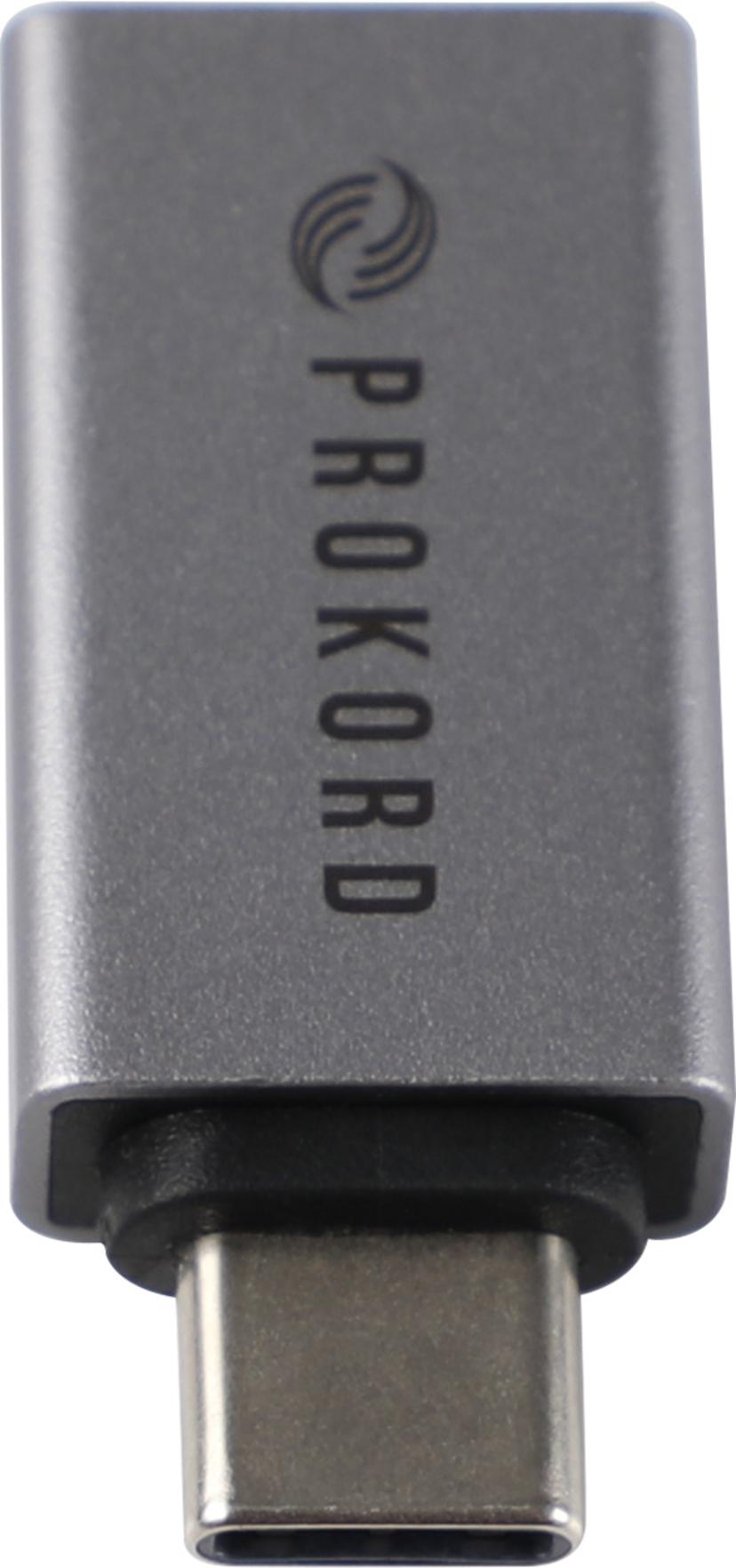 Prokord USB-C til USB-A-adapter USB A USB C Metallinen