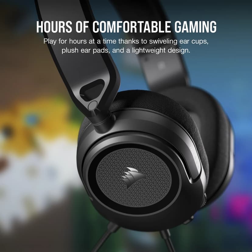 Corsair HS35 Surround v2 Stereo Svart