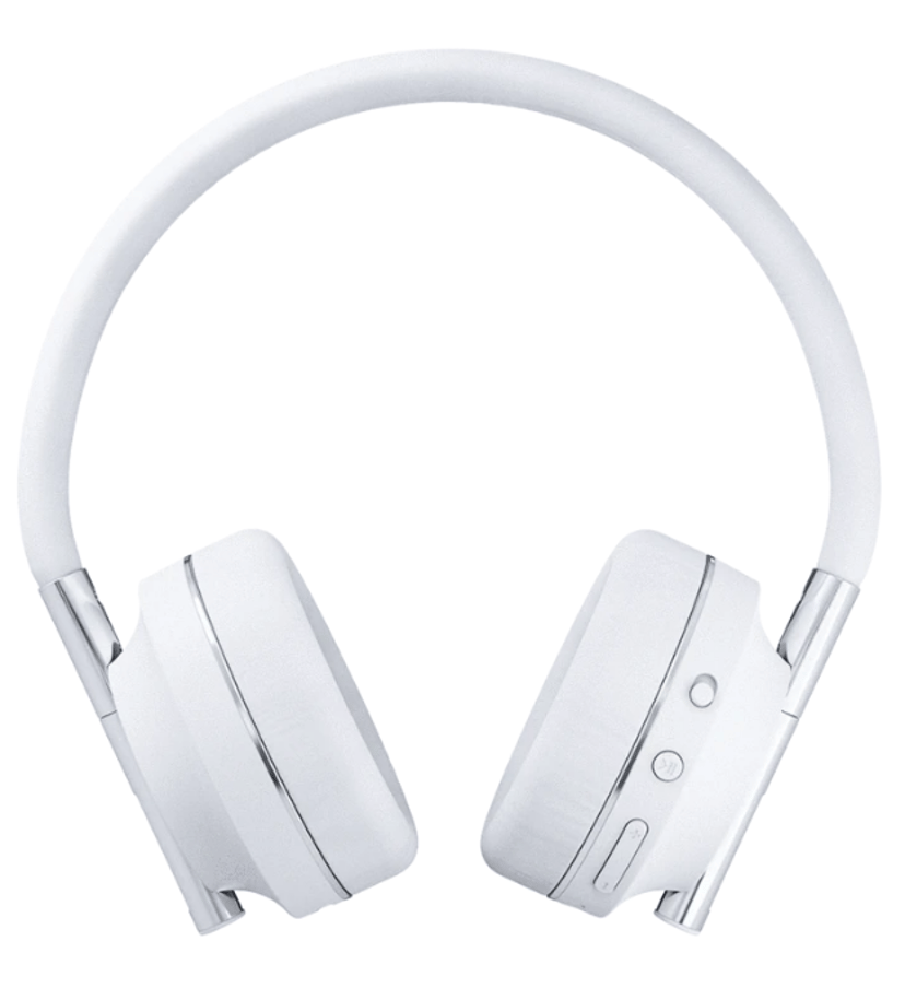 Happy Plugs PLAY Hodesett Ledning & Trådløs Hodebånd USB Type-C Bluetooth Hvit Stereo USB-C Hvit