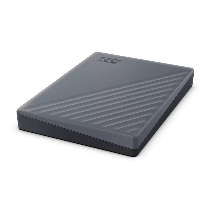 WD My Passport USB-C 2TB Grå