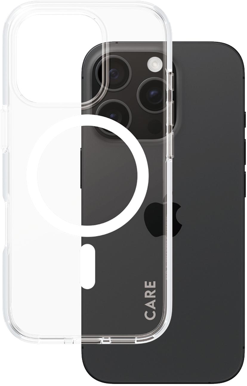 Panzerglass CARE Urban Combat Case MagSafe iPhone 16 Pro Gjennomsiktig