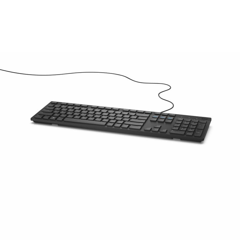 Dell KB216 toetsenbord Universeel USB QWERTY US International Zwart Bedraad US International