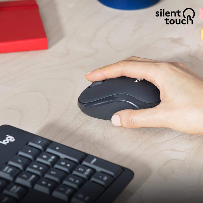 Logitech Logitech MK295 Silent Wireless Combo Draadloos US International