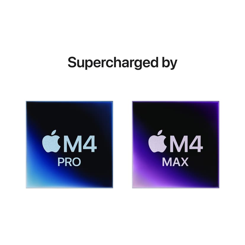 Apple MacBook Pro (2024) Stellarsvart Apple M4 Pro 24GB 512GB 14.2"