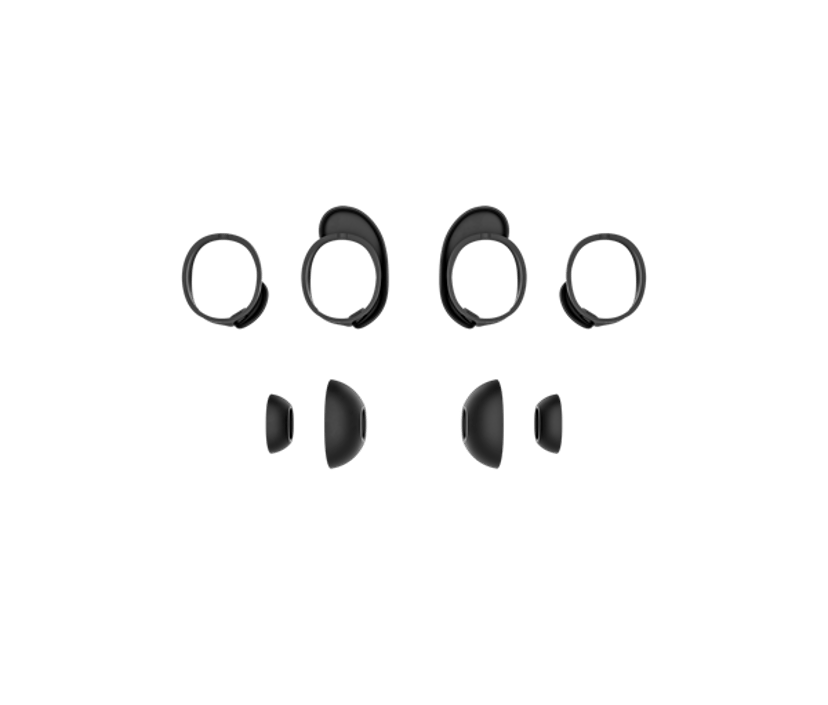 Bose QC Ultra Earbuds Fitkit XS/XL - Svart Svart Tillbehörskit