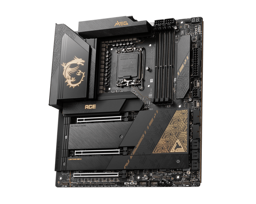 MSI MEG Z790 ACE moderkort Intel Z790 LGA 1700 Utökad ATX LGA 1700 E-ATX Moderkort