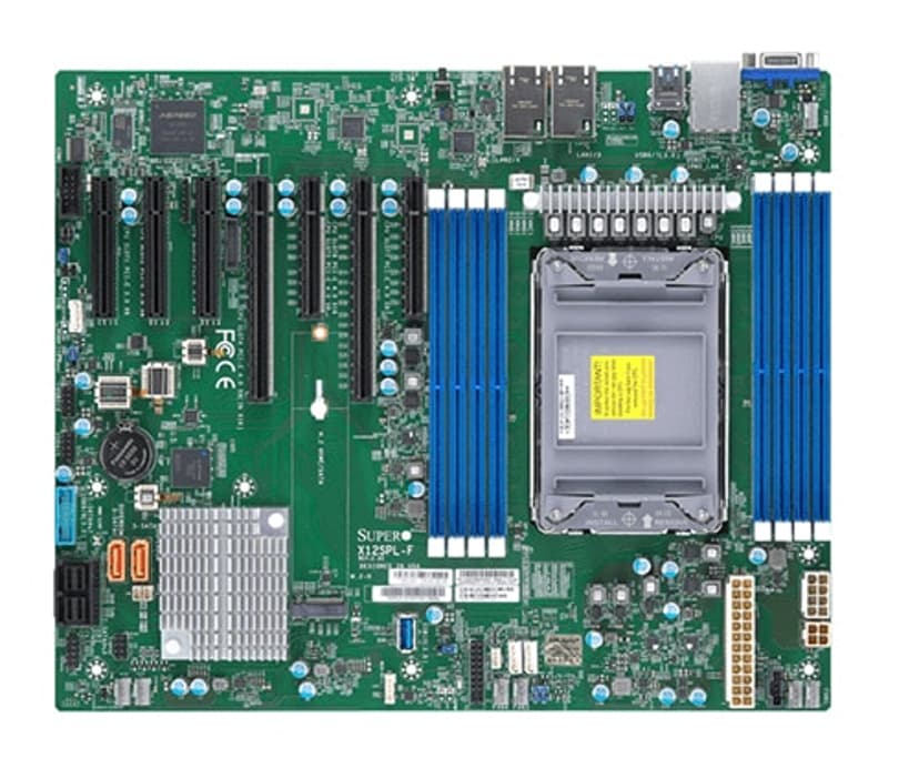 Supermicro MBD-X12SPL-F-O hovedkort Intel® C621 LGA 3647 (Socket P) ATX LGA 3647 (Socket P) ATX