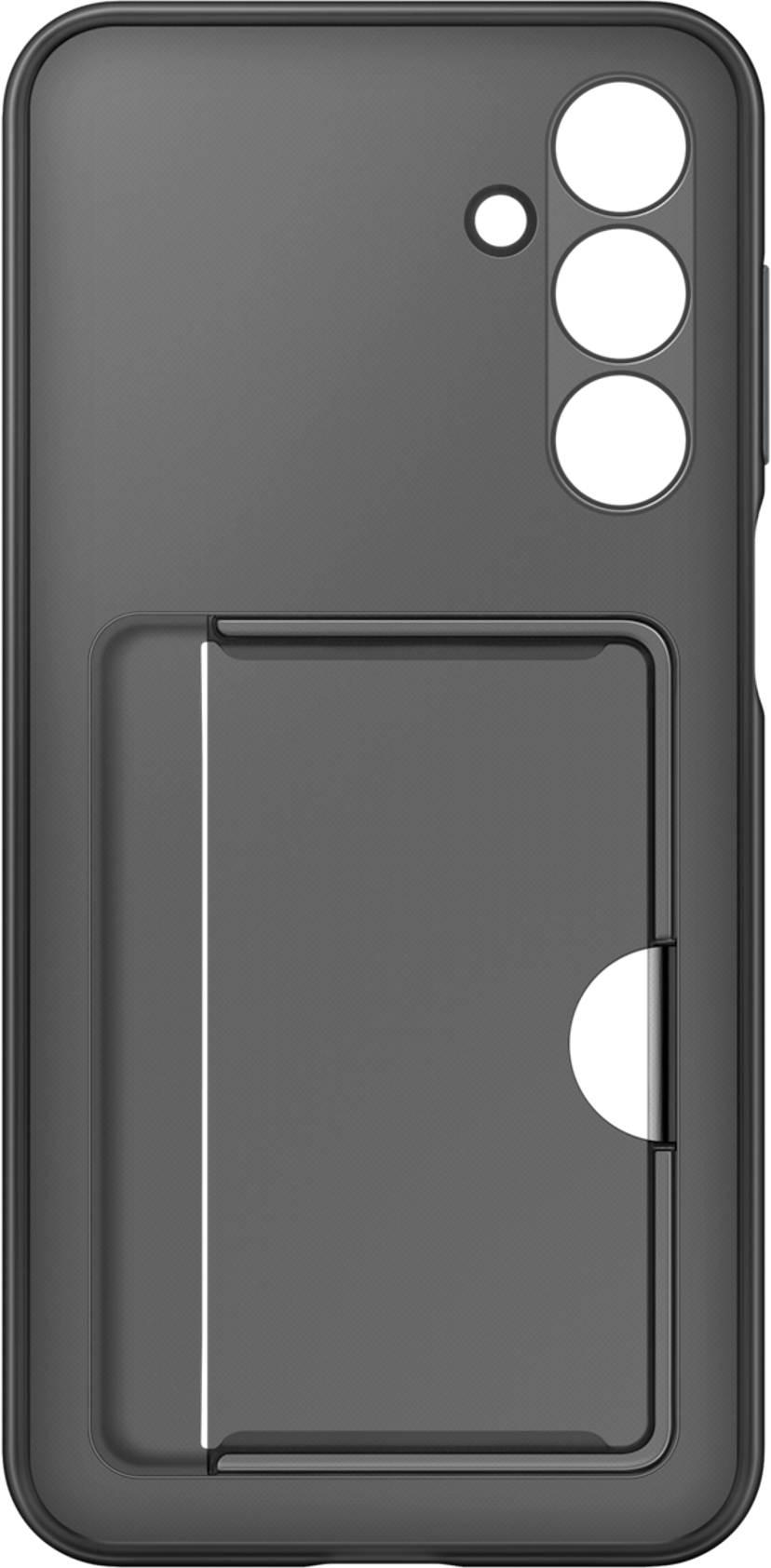 Samsung Card Slot Case Samsung Galaxy A16 4G, Samsung Galaxy A16 5G Zwart