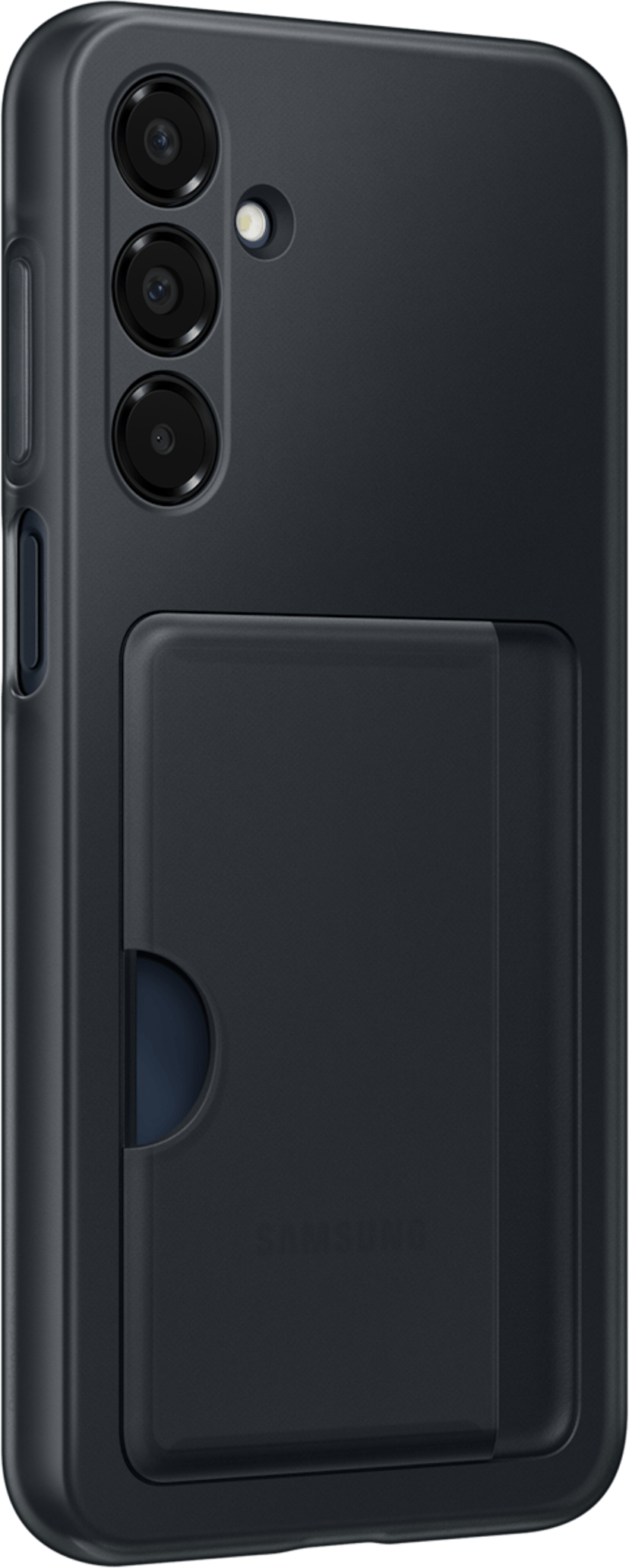 Samsung Card Slot Case Samsung Galaxy A16 4G, Samsung Galaxy A16 5G Musta