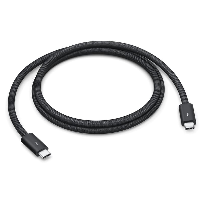 Apple Thunderbolt 5 (USB‑C) Pro-kabel 1m Svart
