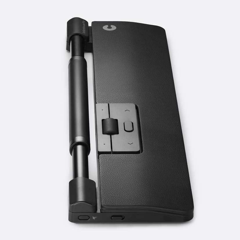 Contour Design RollerMouse Pro Slim RF Wireless + Bluetooth + USB-A Rullestang Svart
