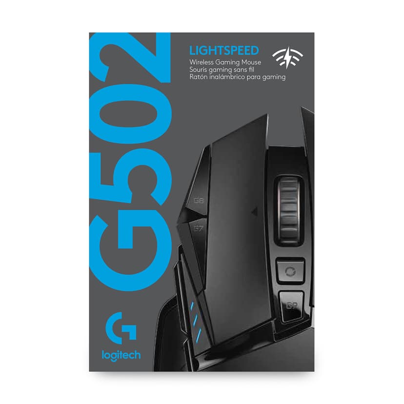 Logitech Gaming Mouse G502 LIGHTSPEED RF kabel-fri