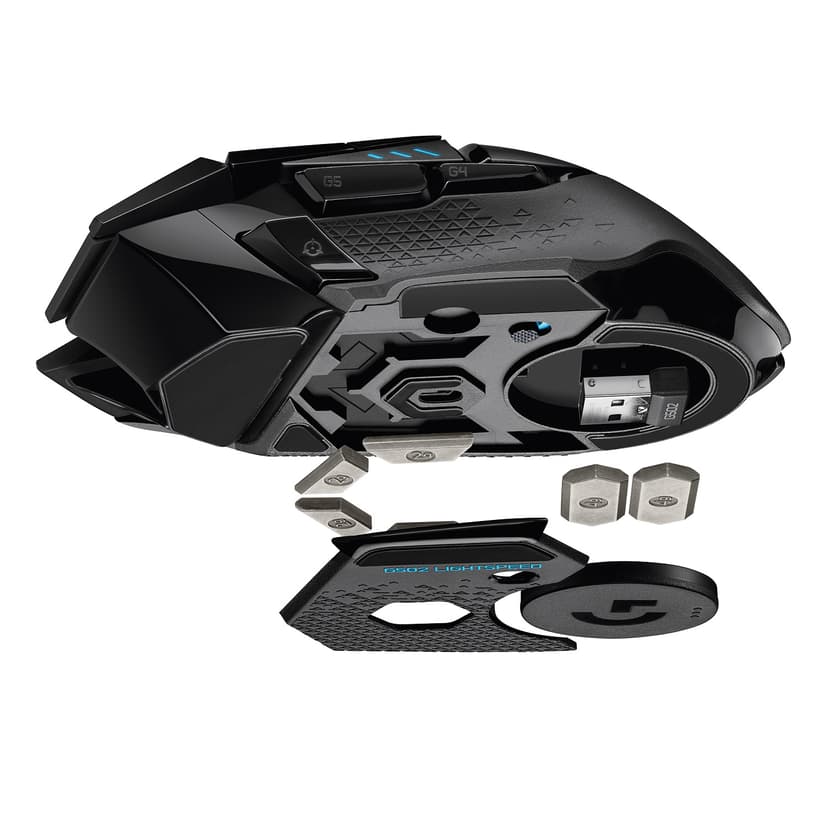 Logitech Gaming Mouse G502 LIGHTSPEED RF Trådlös