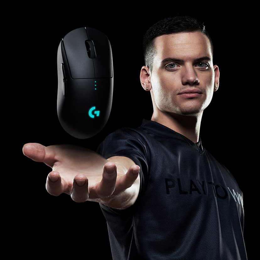 Logitech Pro Lightspeed Gaming Mouse Wireless RF kabel-fri