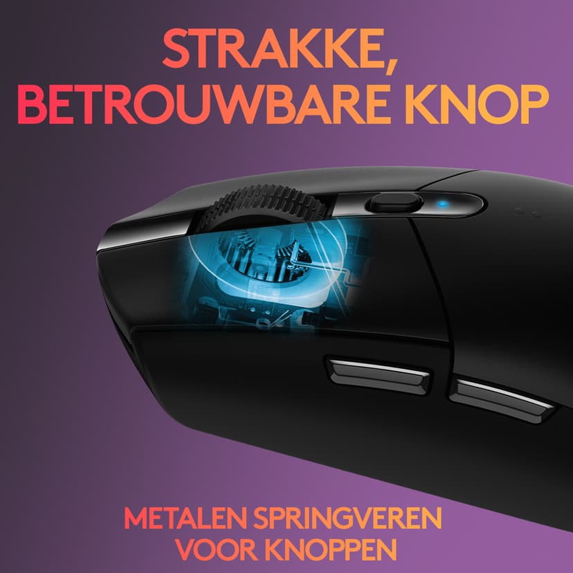 Logitech G305 RF Draadloos Muis Zwart