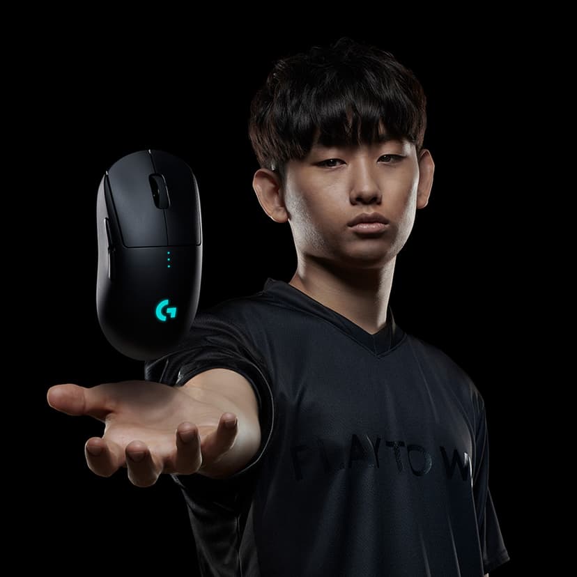 Logitech Pro Lightspeed Gaming Mouse Wireless RF Trådlös