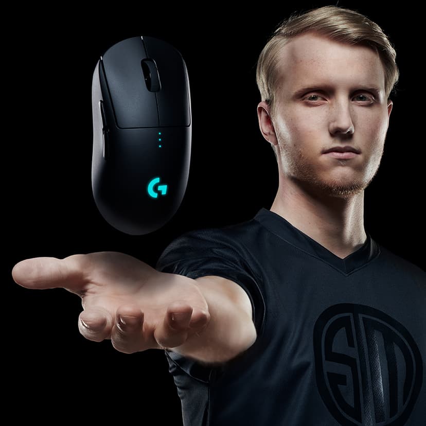 Logitech Pro Lightspeed Gaming Mouse Wireless RF kabel-fri
