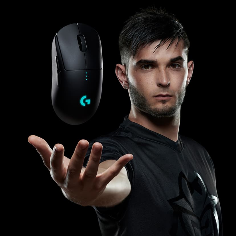Logitech Pro Lightspeed Gaming Mouse Wireless RF kabel-fri