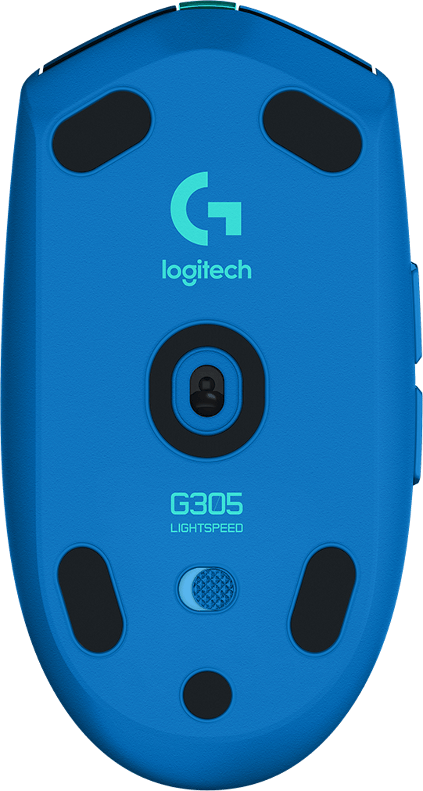 Logitech G G305 muis Gamen Rechtshandig RF-draadloos + Bluetooth Optisch 12000 DPI RF-draadloos + Bluetooth